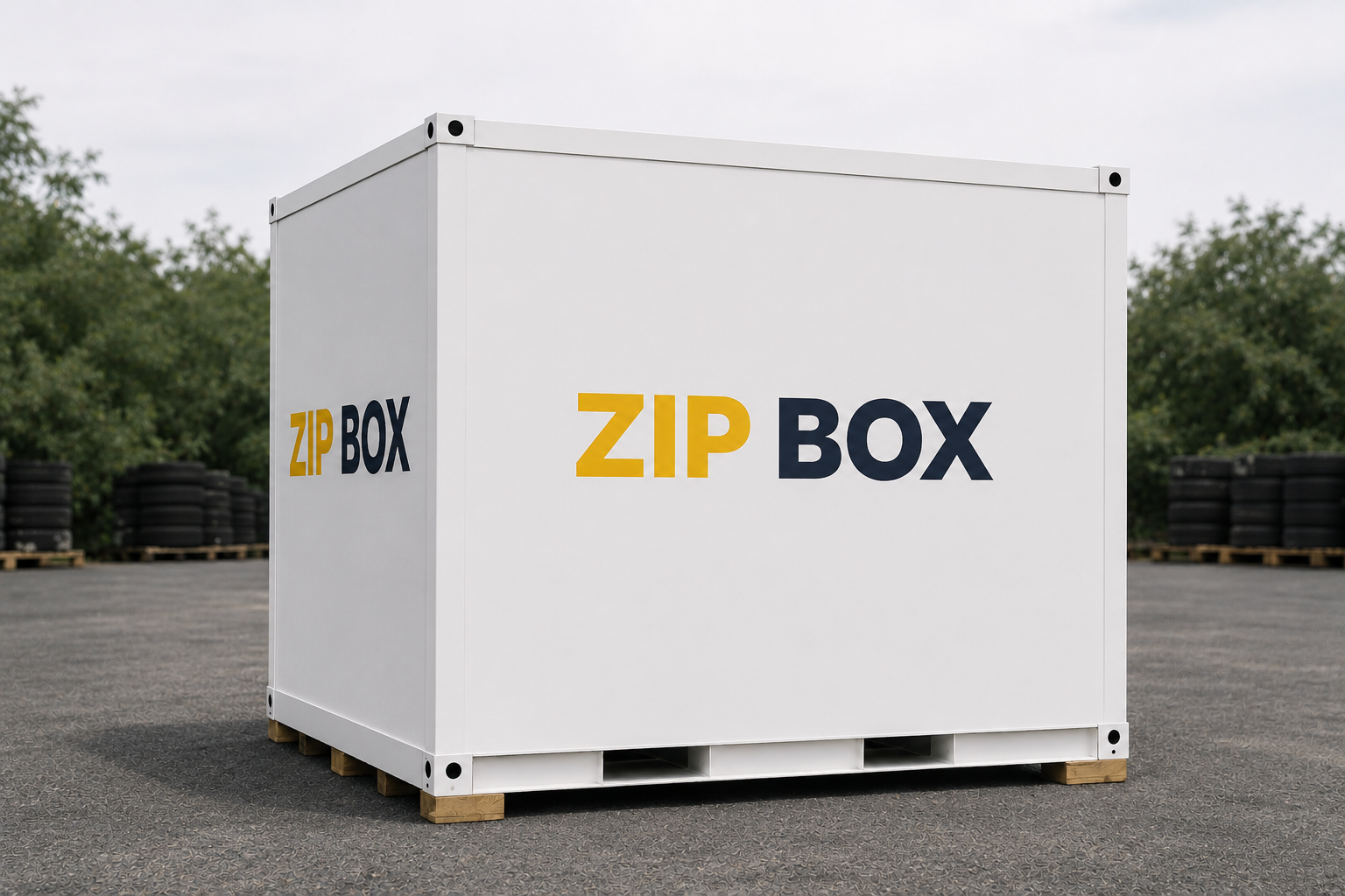 Zip Box portable storage container — delivered to El Cajon, CA